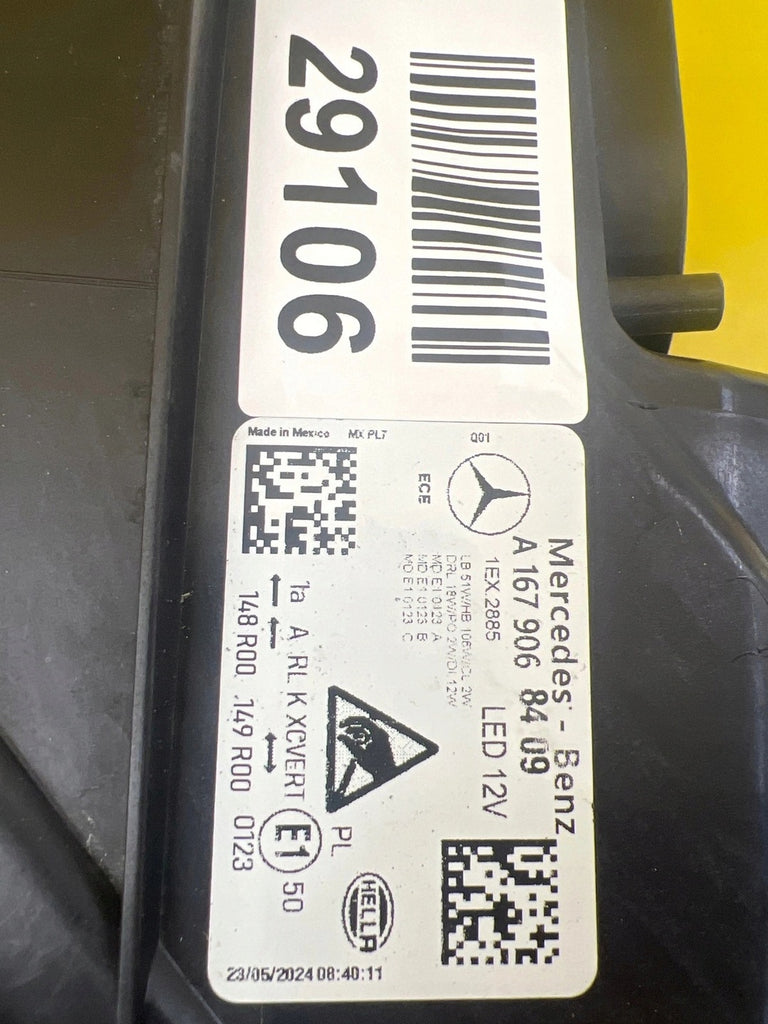 Frontscheinwerfer Mercedes-Benz Gle A1679068409 LED Rechts Headlight SCH4631583497xj