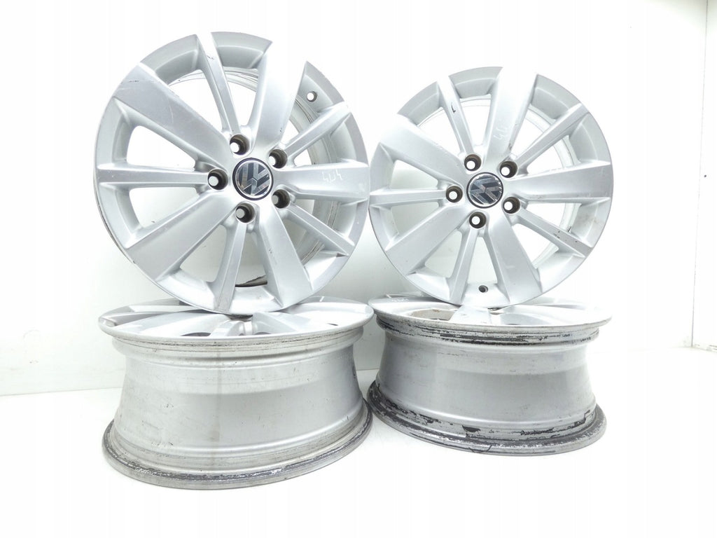 4x Alufelge 16 Zoll 6.5" 5x112 5K0601025S VW Golf VI Touran Rim Wheel FEL8265805877pz