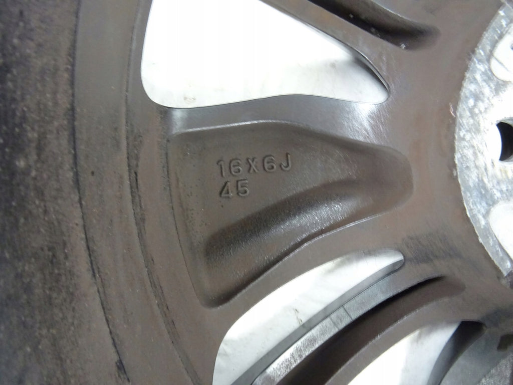 1x Alufelge 16 Zoll 6.0" 4x100 45ET MIP5909 Suzuki Swift Rim Wheel