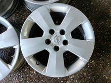 Laden Sie das Bild in den Galerie-Viewer, 4x Alufelge 16 Zoll 6.5" 5x110 41ET Glanz Silber Opel Vectra Rim Wheel FEL4250732169uv
