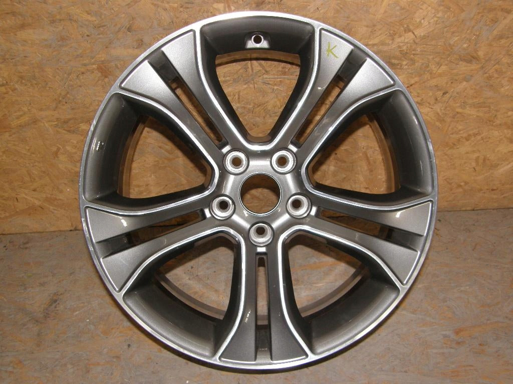 1x Alufelge 18 Zoll 7.0" 5x114.3 35ET Glanz Silber 52910-3J550 Hyundai Ix55 FEL2958089602fa