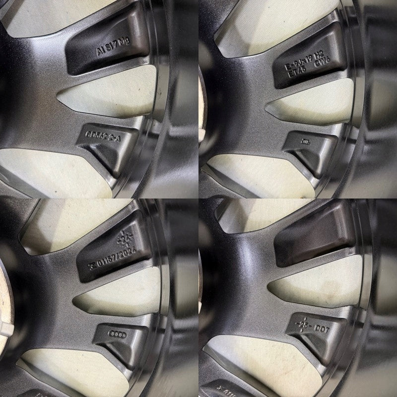 1x Alufelge 19 Zoll 9.0" 5x130 45ET Glanz Graphit 85H601025BN Audi Mg Rim Wheel FEL5851855431hd