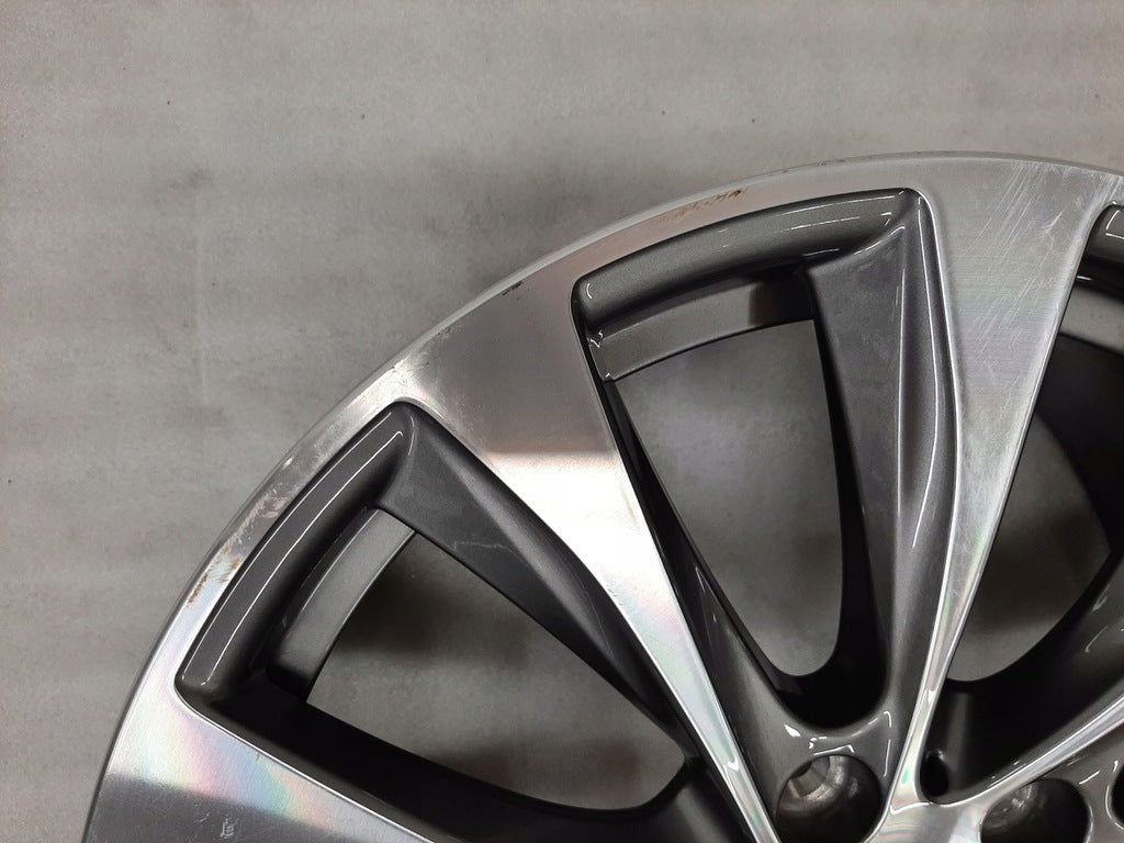 1x Alufelge 18 Zoll 7.5" 5x120 45ET Glanz Grau 6796216 BMW 1 F21 F23 F20 Mg FEL2806002465eb