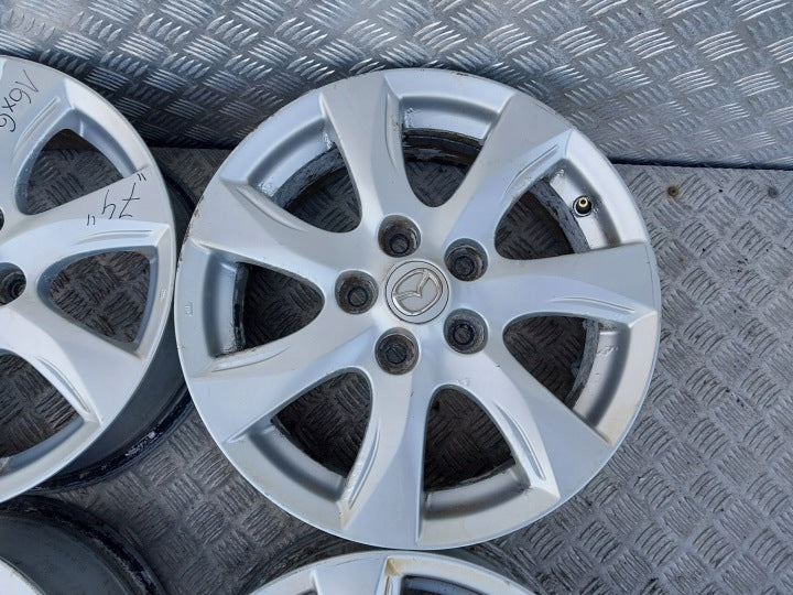 4x Alufelge 16 Zoll 6.5" 5x114.3 50ET 9965876560 Mazda 3 Rim Wheel FEL5797601180wy