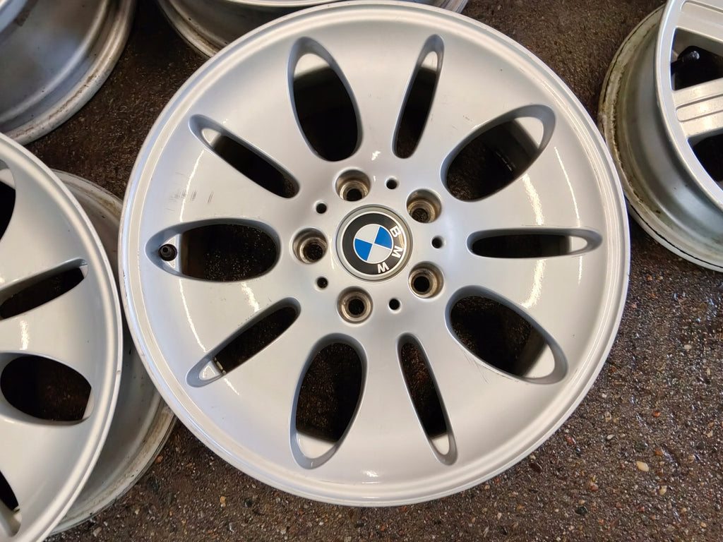 4x Alufelge 17 Zoll 7.5" 5x120 40ET Glanz Silber 10961586 BMW Rim Wheel FEL8227434452yz