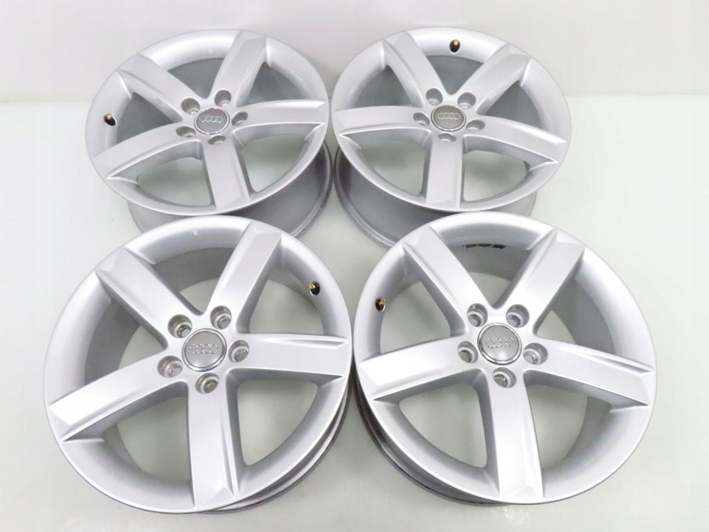 4x Alufelge 17 Zoll 7.0" 5x112 46ET Glanz Silber 8K0071497 Audi A4 B8 Rim Wheel FEL9767510040el