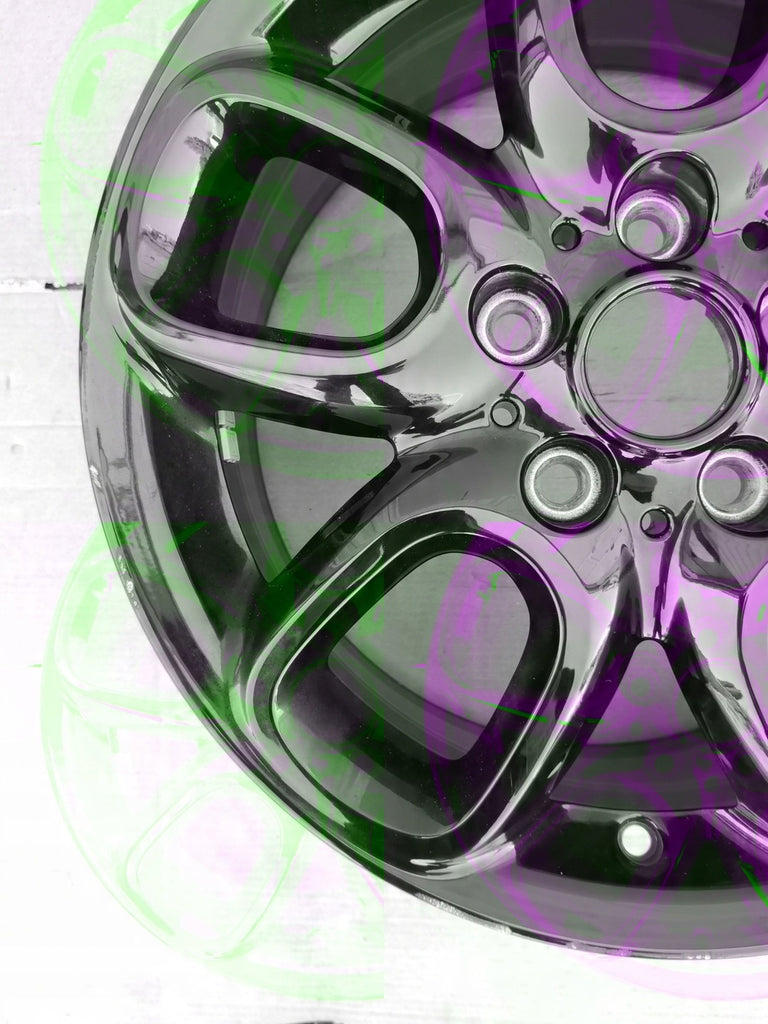 1x Alufelge 16 Zoll 7.0" 5x112 52ET Glanz Schwarz 6891824 Mini Clubman F54