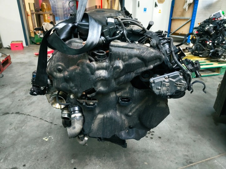 Motor BMW 5 F11 F10 B47D20A 2.0 Diesel Engine Komplett MOT7581434660gn
