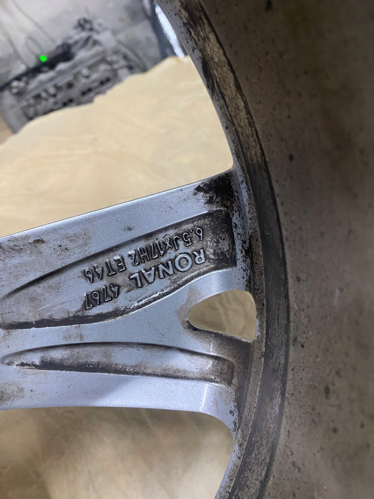 1x Alufelge 17 Zoll 6.5" 5x112 Skoda 5e3 Rim Wheel FEL6153203233te