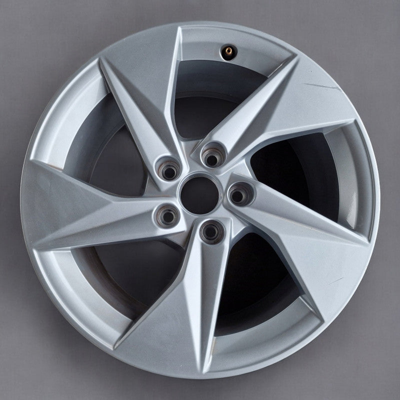 1x Alufelge 17 Zoll 8.0" 5x112 46ET Glanz Silber 8Y0601025 Audi Rim Wheel