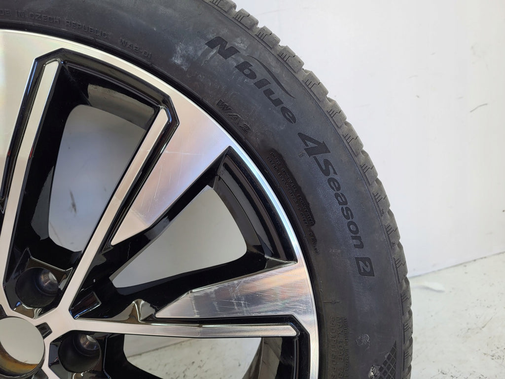 1x Alufelge 19 Zoll 7.0" 5x114.3 32ET Glanz Schwarz 403004862R Renault I FEL8643831385bl