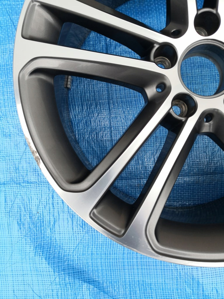 1x Alufelge 18 Zoll 7.5" 5x112 40ET Glanz Grau A2064016400 Mercedes-Benz W206 Mg FEL6404036566wj