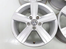 Laden Sie das Bild in den Galerie-Viewer, 4x Alufelge 16 Zoll 6.5" 5x112 46ET Silber 5G0601025N VW Golf VIII I Rim Wheel FEL5254340696je