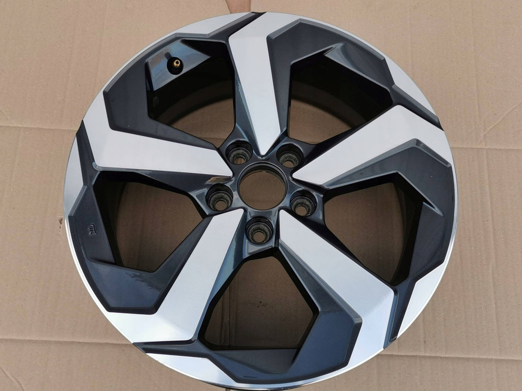 1x Alufelge 18 Zoll 6UA8B-BAX Nissan Qashqai III J12 Rim Wheel FEL9269377838hs