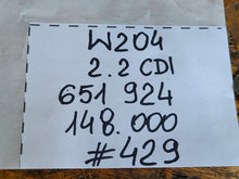 Load image into Gallery viewer, Motor Mercedes-Benz W639 W204 W447 W212 651911 2.2 CDI 238TKm Diesel Unkomplett