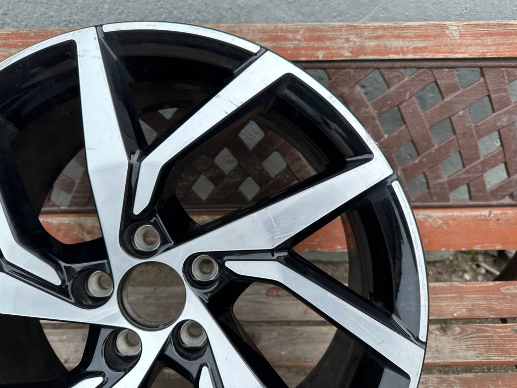 1x Alufelge 18 Zoll 7.5" 5x108 45ET Glanz Schwarz 32209776 Volvo S60 V60 FEL3682210063ud