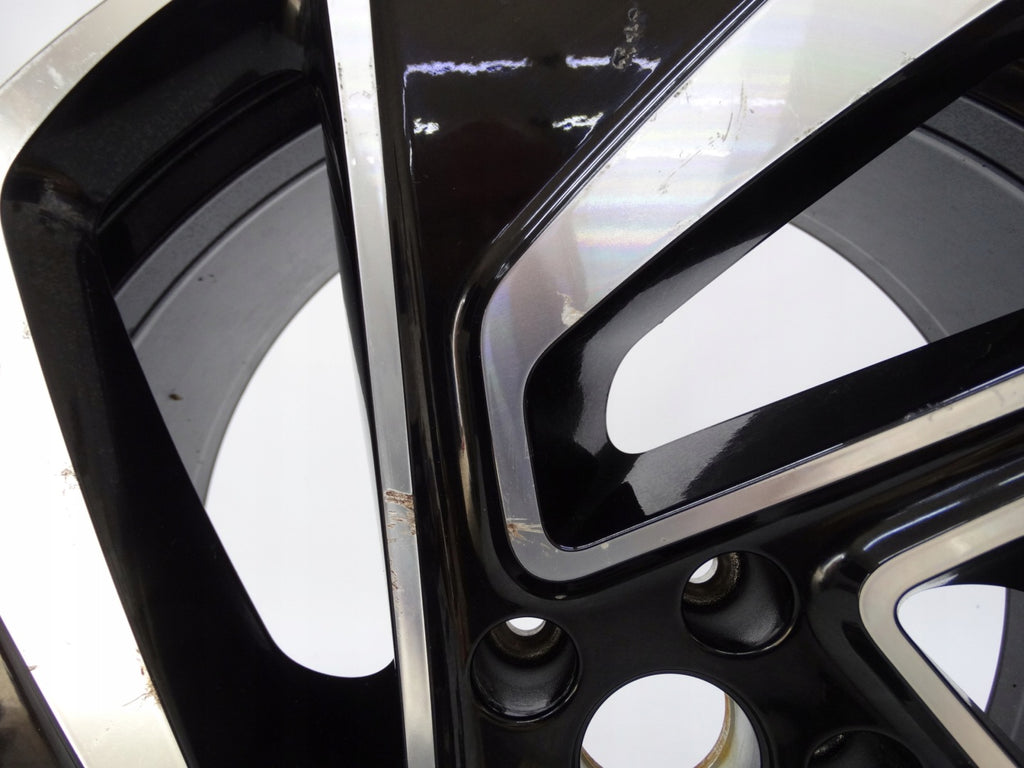1x Alufelge 20 Zoll 9.5" 5x112 49ET Glanz Schwarz 14B601025F VW I Rim Wheel FEL7049905472kh
