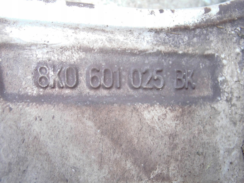 1x Alufelge 17 Zoll 7.5" 5x112 45ET Glanz Silber 8K0601025BK Audi A4 B8