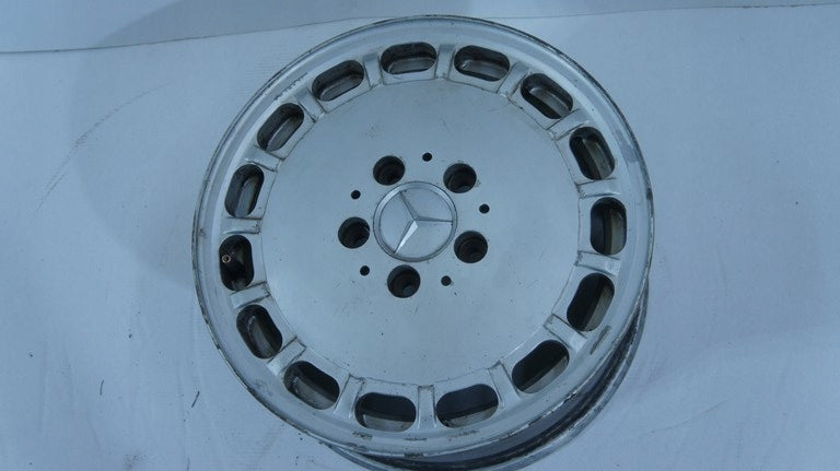 1x Alufelge 15 Zoll 6.5" 5x112 49ET Glanz Silber 1244001802 Mercedes-Benz W124