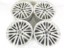 Laden Sie das Bild in den Galerie-Viewer, 4x Alufelge 16 Zoll 6.5" 5x112 50ET Silber 1T0601025AC VW Golf VII Touran FEL3814262214ti