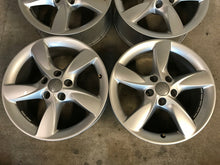 Load image into Gallery viewer, 4x Alufelge 17 Zoll 7.5" 5x112 37ET Glanz Silber 4G0071497 Audi A6 Rim Wheel FEL2294825287qh
