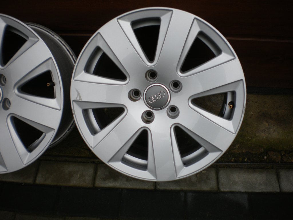 1x Alufelge 16 Zoll 7.5" 5x112 45ET Audi A6 Rim Wheel