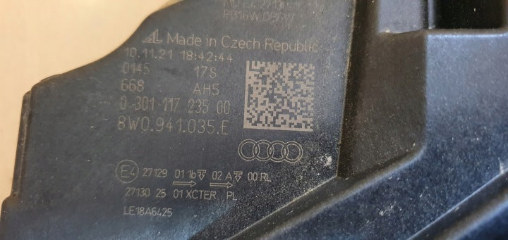 Frontscheinwerfer Audi A4 B9 8W0941035E LED Links Scheinwerfer Headlight SCH1271513494yj