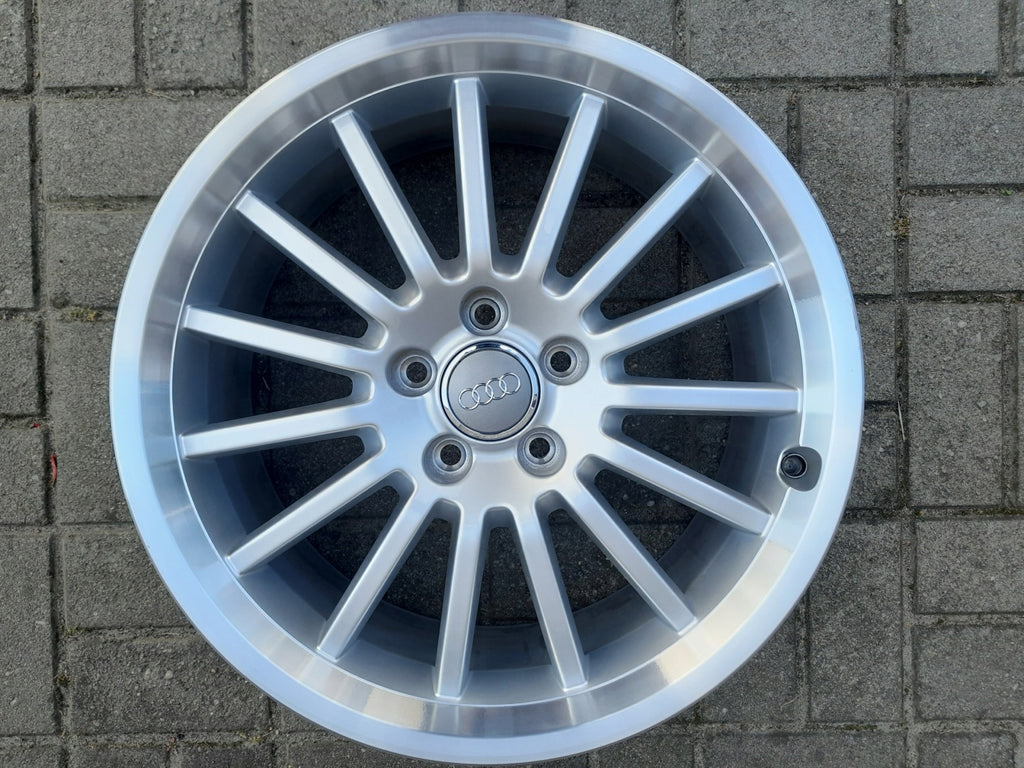 1x Alufelge 18 Zoll 8.0" 5x112 47ET Glanz Silber 8K0071498 Audi Rim Wheel FEL9806030256fj