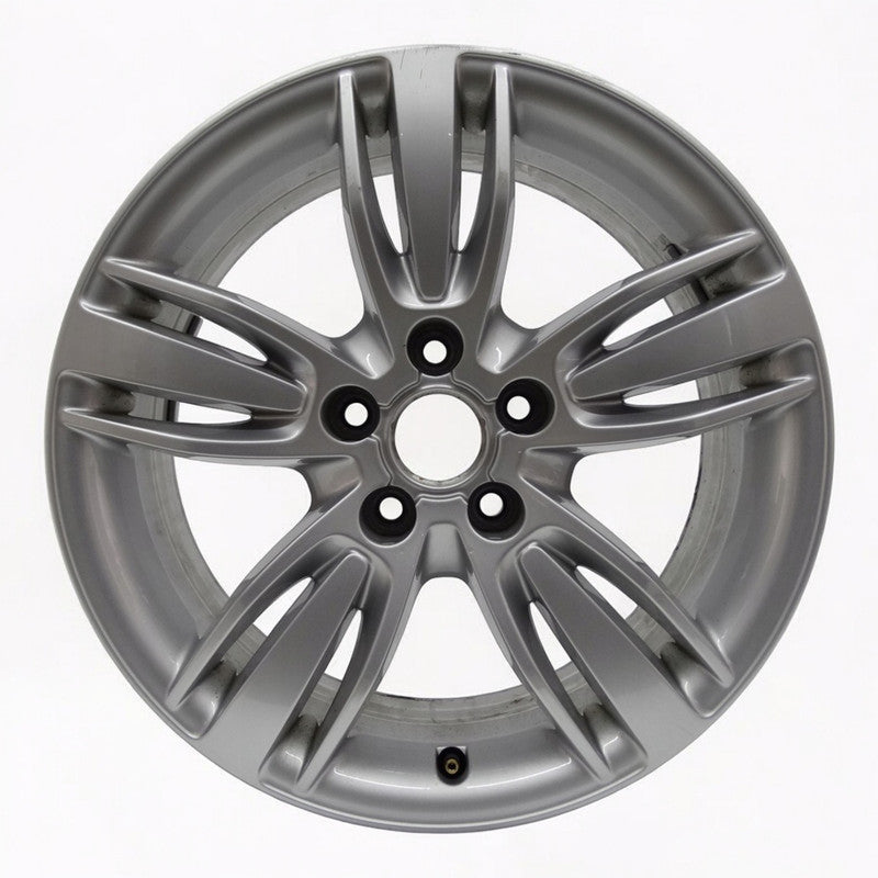 1x Alufelge 17 Zoll 6.5" 5x112 33ET Glanz Silber 8U0601025E Audi Q3 Rim Wheel