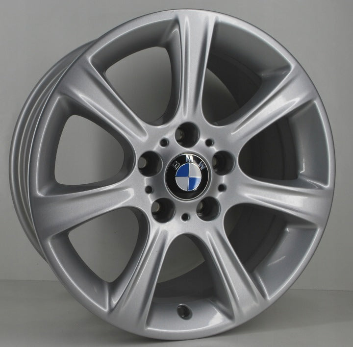 4x Alufelge 17 Zoll 7.5" 5x120 37ET Glanz Silber 6796243 BMW F30 Rim Wheel FEL2860309181tr