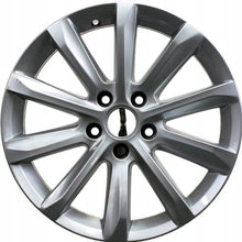 Load image into Gallery viewer, 1x Alufelge 17 Zoll 6.5&quot; 5x112 41ET Glanz Silber 3G0601025C Vw Rim Wheel