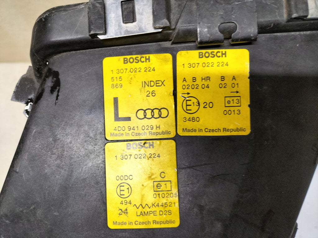 Frontscheinwerfer Audi A8 4D0941029H Links Scheinwerfer Headlight SCH5407302003kq