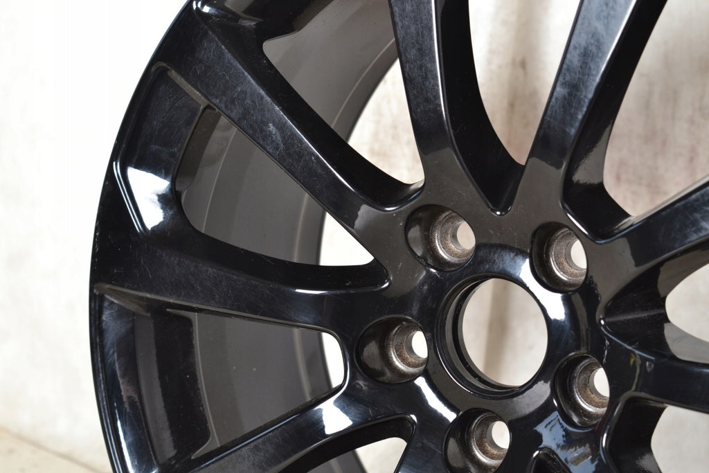 1x Alufelge 18 Zoll 7.5" 5x112 54ET Glanz Schwarz 8P007149BA Audi Rim Wheel FEL7234863191le