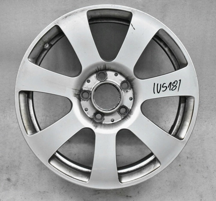 1x Alufelge 17 Zoll 7.5" 5x112 47 5ET Matt Silber A2044013502 Mercedes-Benz X204 FEL9871461714ra