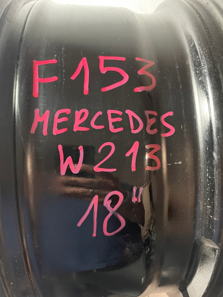 1x Alufelge 18 Zoll 8.0" 5x112 43ET Glanz Schwarz A2134013700 Mercedes-Benz W213 FEL8256571225bv