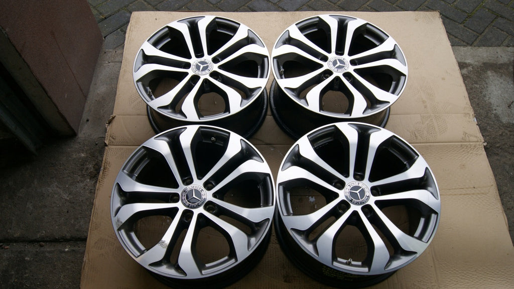 4x Alufelge 17 Zoll 7.5" 5x112 A2544010600 Mercedes-Benz Rim Wheel FEL8718505993ab