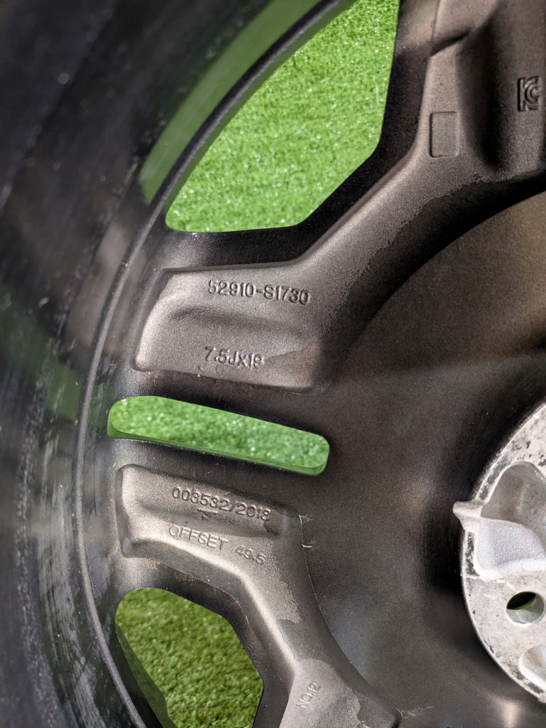 1x Alufelge 19 Zoll 7.5" 5x114.3 52910S1730 Hyundai Santa I Fe Rim Wheel FEL8208211714cg