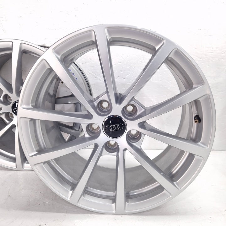 4x Alufelge 17 Zoll 7.5" 5x112 36ET Silber 4K0601025 Audi Rim Wheel FEL5212038538cb