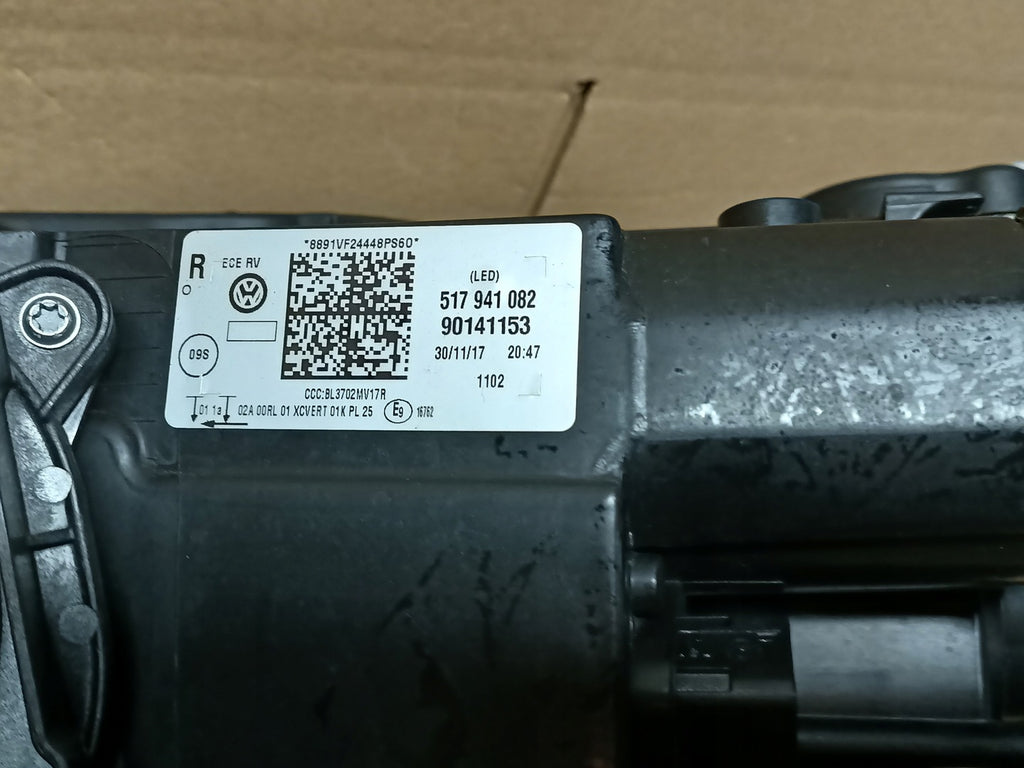 Frontscheinwerfer VW Golf Sportsvan 517941082 LED Rechts Scheinwerfer Headlight SCH9522567627jk