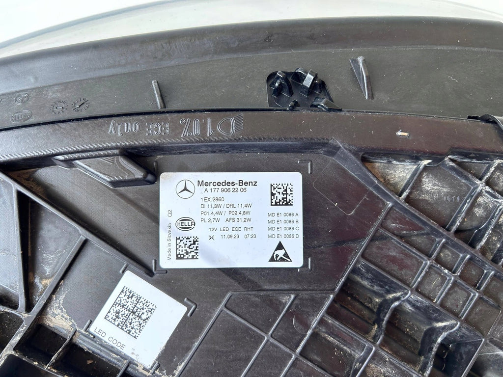 Frontscheinwerfer Mercedes-Benz 1779062206 Rechts Scheinwerfer Headlight SCH7543121162wk