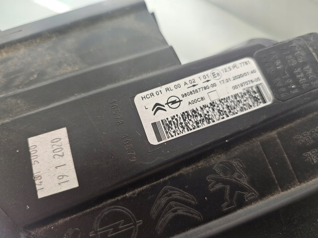 Frontscheinwerfer Citroën Jumpy Vivaro 9808567780-00 LED Links Headlight