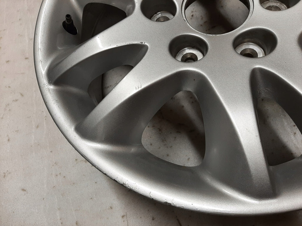 1x Alufelge 17 Zoll 6.5" 6x139.7 46ET Glanz Silber 52910-4D250 Kia Carnival Ii