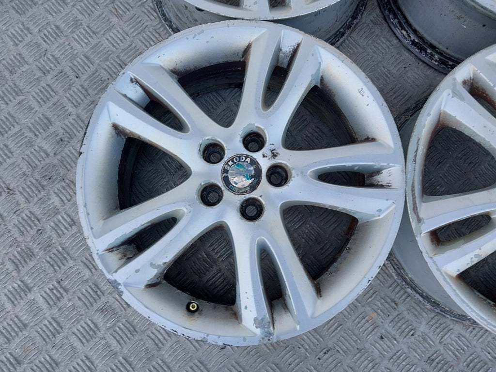 4x Alufelge 16 Zoll 6.5" 5x100 43ET 5J0601025B Skoda Fabia II Roomster Rim Wheel FEL1495099258fv