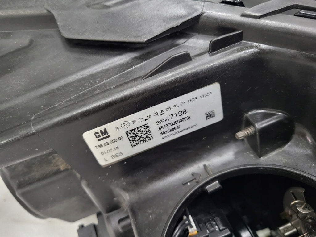 Frontscheinwerfer Opel Astra K 39047198 Links Scheinwerfer Headlight SCH9435423199nl