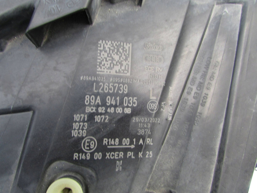 Frontscheinwerfer Audi E-Tron 89A941035 Links Scheinwerfer Headlight SCH4497238725kx