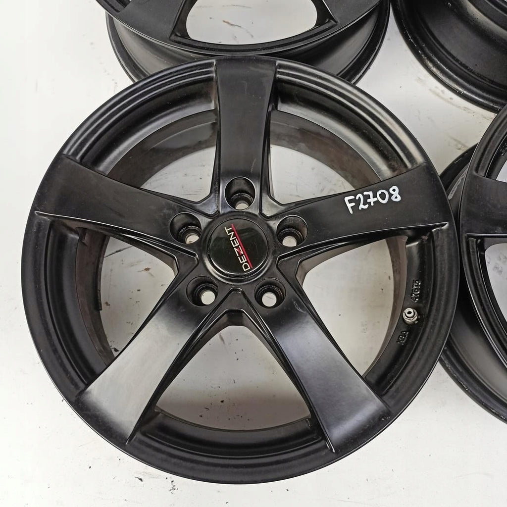 4x Alufelge 16 Zoll 6.5" 5x112 50ET Glanz Schwarz Audi I Rim Wheel FEL2494987385zt