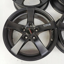 Laden Sie das Bild in den Galerie-Viewer, 4x Alufelge 16 Zoll 6.5" 5x112 50ET Glanz Schwarz Audi I Rim Wheel FEL2494987385zt
