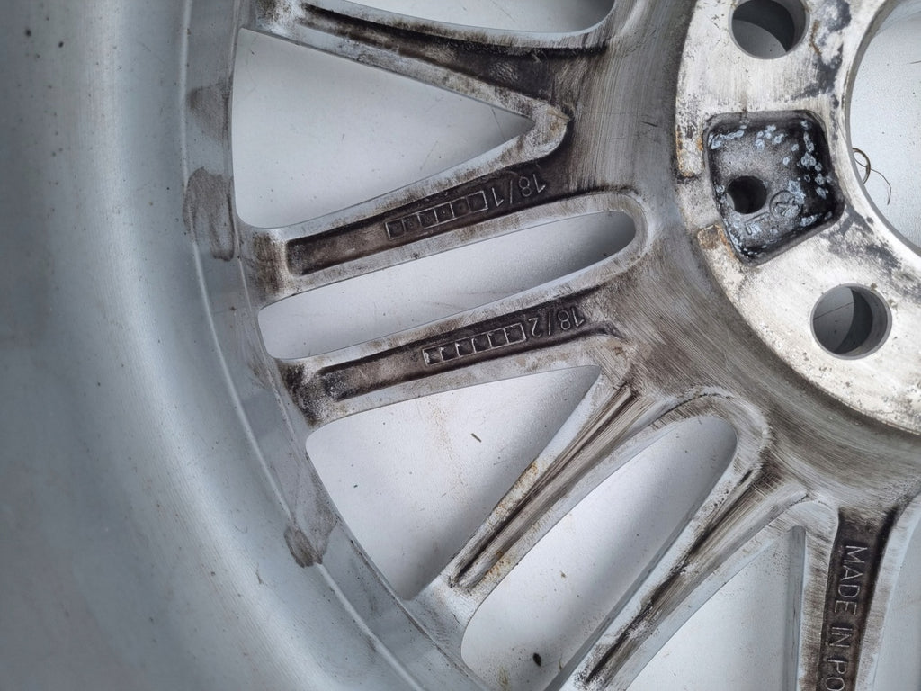 1x Alufelge 17 Zoll 8.0" 5x120 53ET Silber 7846783 BMW 2 F22 1 F21 F20 Rim Wheel FEL2775285561gk