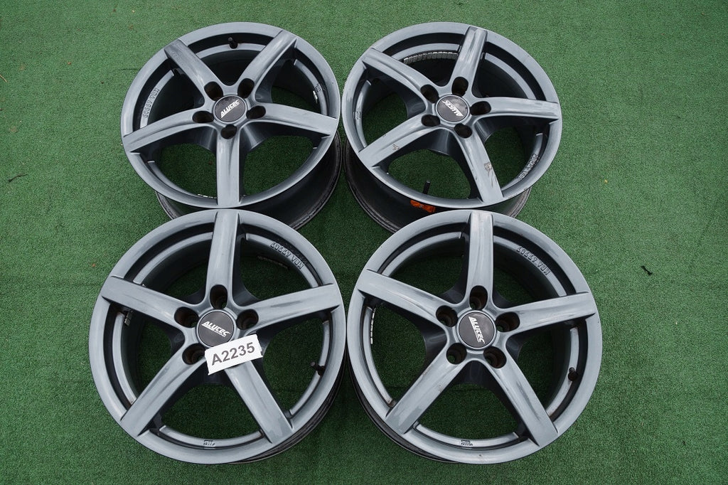 4x Alufelge 16 Zoll 7.0" 5x110 35ET Glanz Grau GR70635O12-7 Opel Meriva B FEL2851395979tp