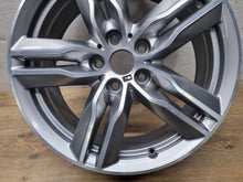 Load image into Gallery viewer, 1x Alufelge 18 Zoll 7.5" 5x112 51ET Glanz Graphit 6854677 BMW X1 F48 Mg FEL4095943332oo